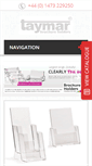 Mobile Screenshot of brochureholders.com